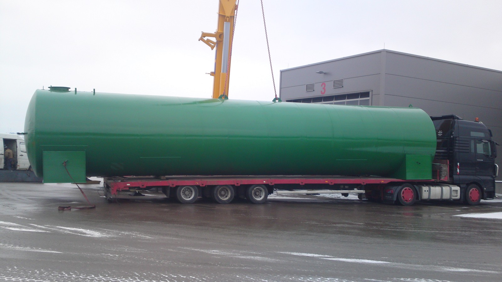 50.000 Liter Tankanlage doppelwandig DIN 6616/2 Heizöltank Dieseltank